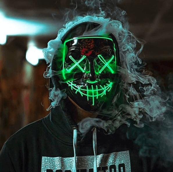 Lighteme LED Halloween Mask