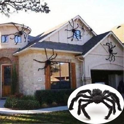 Lighteme Black spider Halloween decoration