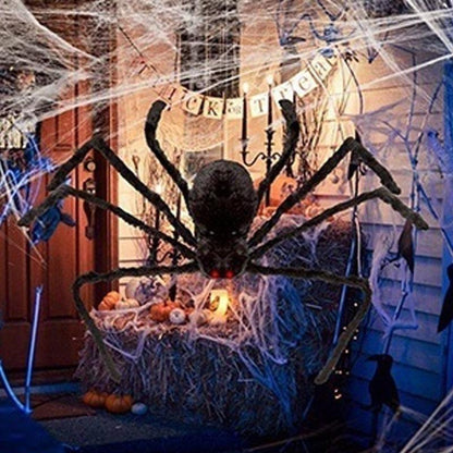 Lighteme Black spider Halloween decoration