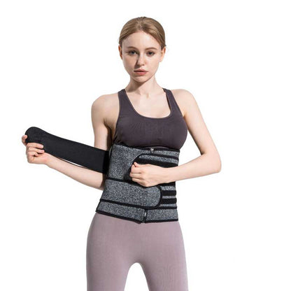 Lighteme Women Waist Trainer Body Shaper Slimmer Sweat Belt Tummy Control