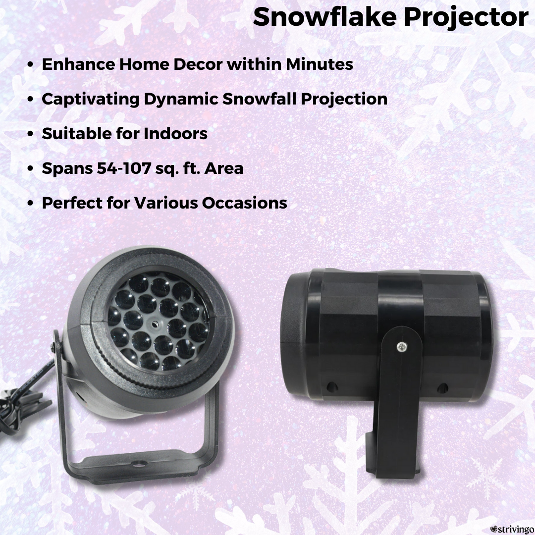 Lighteme Snowflake Projector | The most original Christmas decoration without effort