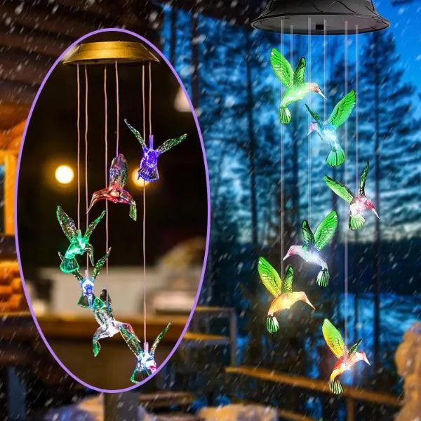 Lighteme Solar garden bird-shaped lamp