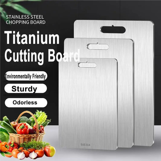 Lighteme Titanium Double-Sided Cutting Board