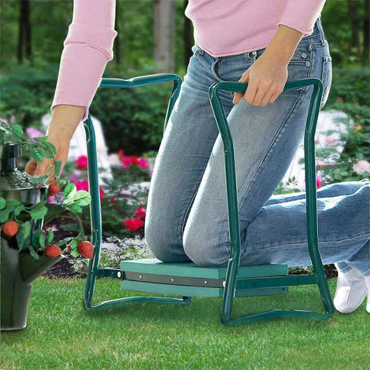 Lighteme the ultimate 2-in-1 kneeling bench with high comfort and tool pockets!