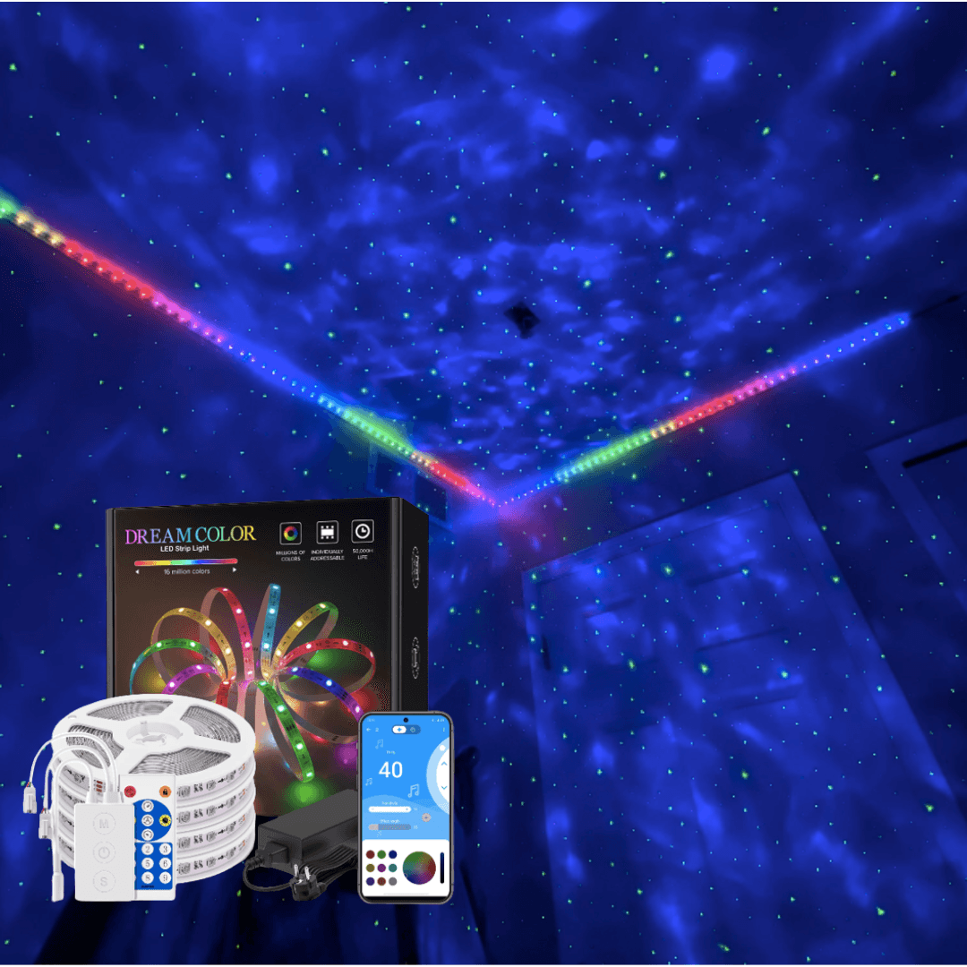 Lighteme Remote control colorful light strip - Dreamlike lights