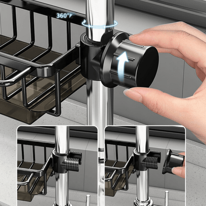 Lighteme Aluminum Sink Organizer