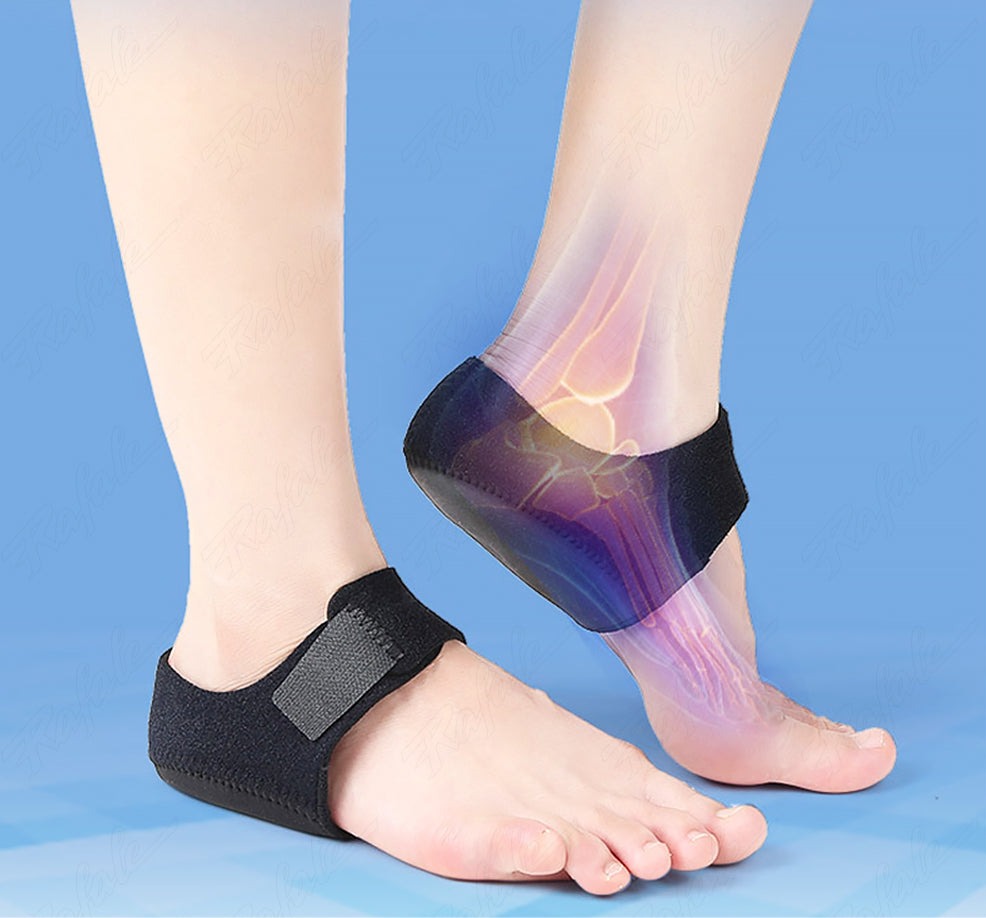 Lighteme Cushion heel protector wrap - Adjustable Heel Cushions with Breathable Inserts  (1 Pair)