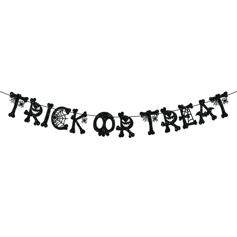 Lighteme Set of 3 Happy Halloween Trick or Treat Banners