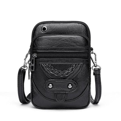 Lighteme leather crossbody bag