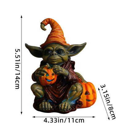 Lighteme - Halloween Resin Statue with Pumpkin Lamp | BUY 1 GET 1 FREE