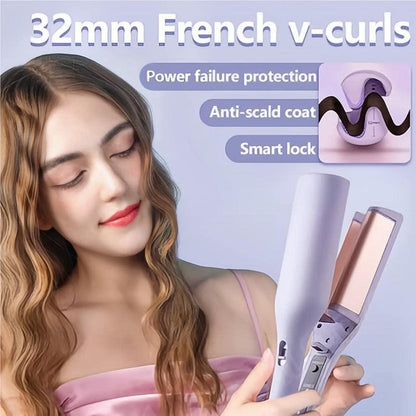 Lighteme French Wave Curling Iron