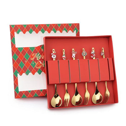 Lighteme Christmas Cutlery Set