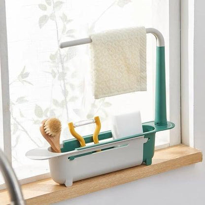 Lighteme Telescopic Sink Storage Rack