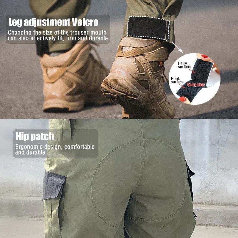 Lighteme Men's Urban Cargo Pants Waterproof Ripstop Tactical Pants