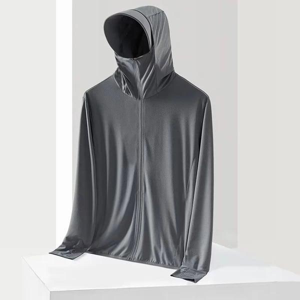 Lighteme Unisex Feather-Light UV Protection Zip-Up Hoodie