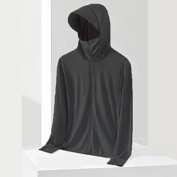 Lighteme Unisex Feather-Light UV Protection Zip-Up Hoodie