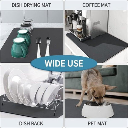 Lighteme New Kitchen Super Absorbent Draining Mat