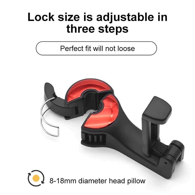 Lighteme Car Seat Hidden Hook BUY 1 GET 1 FREE (2PCS)