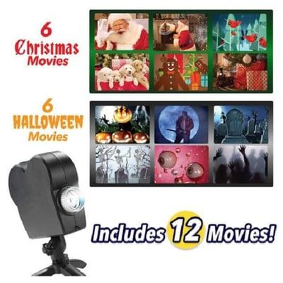 Lighteme HALLOWEEN Projector incl. Screen