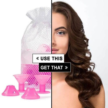 Lighteme Heatless Hair Curler Rolls | Set of 20