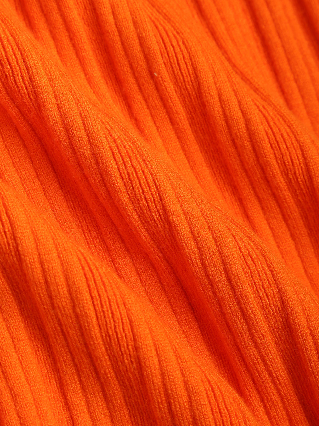 Lighteme Orange Women Summer Dress