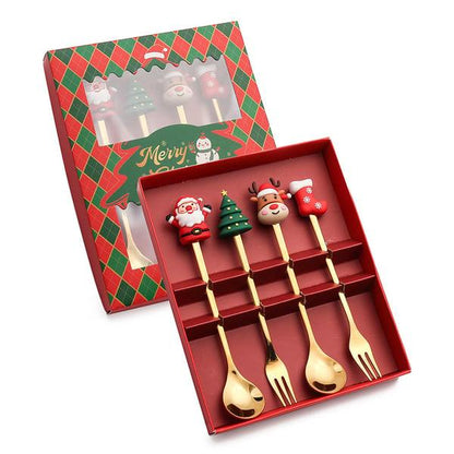 Lighteme Christmas Cutlery Set