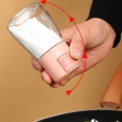 Lighteme Adjustable Push-Type Salt and Pepper Dispensers | BUY 1 GET 1 FREE (2PCS)