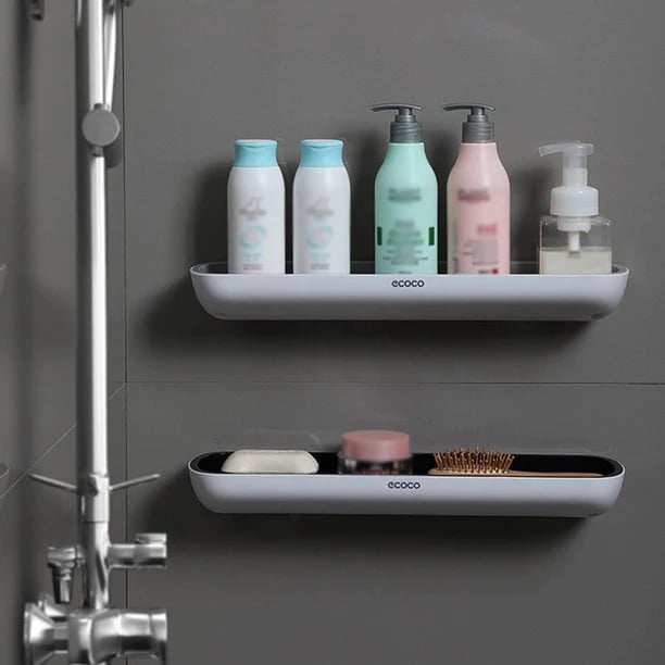 Lighteme No-Drill Bathroom Storage Shelf