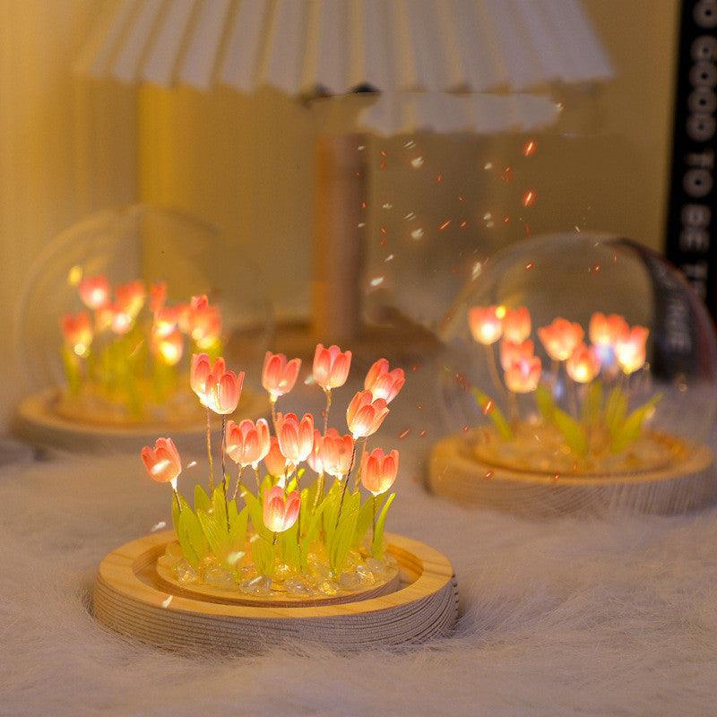 Lighteme Handmade Tulip Night Light Kit Perfect for valentines gift with gift box