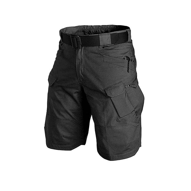 Lighteme Mens Tactical Shorts 11" Waterproof Hiking Fishing Breathable Quick Dry Cargo Short Shorts(NO Belt)