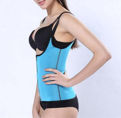 Lighteme Waist Trainer Body Shaper ~ Zip Up Corset Vest!