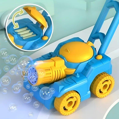 Lighteme Automatic Bubble Blowing Lawn Mower Toy