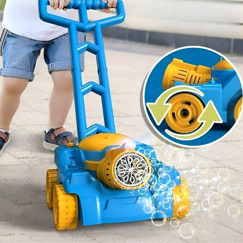 Lighteme Automatic Bubble Blowing Lawn Mower Toy