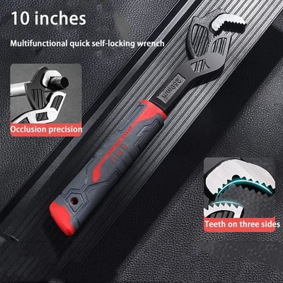 Lighteme Self-Locking Pipe Wrench