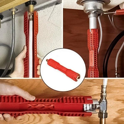 Lighteme 8 in 1 Sink Multi water Pipe Wrench