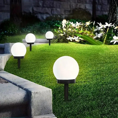 Lighteme Led Solar Globe Powered Garden Light