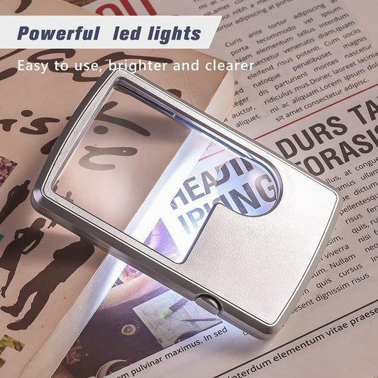 Lighteme LED Light Magnifying Glass