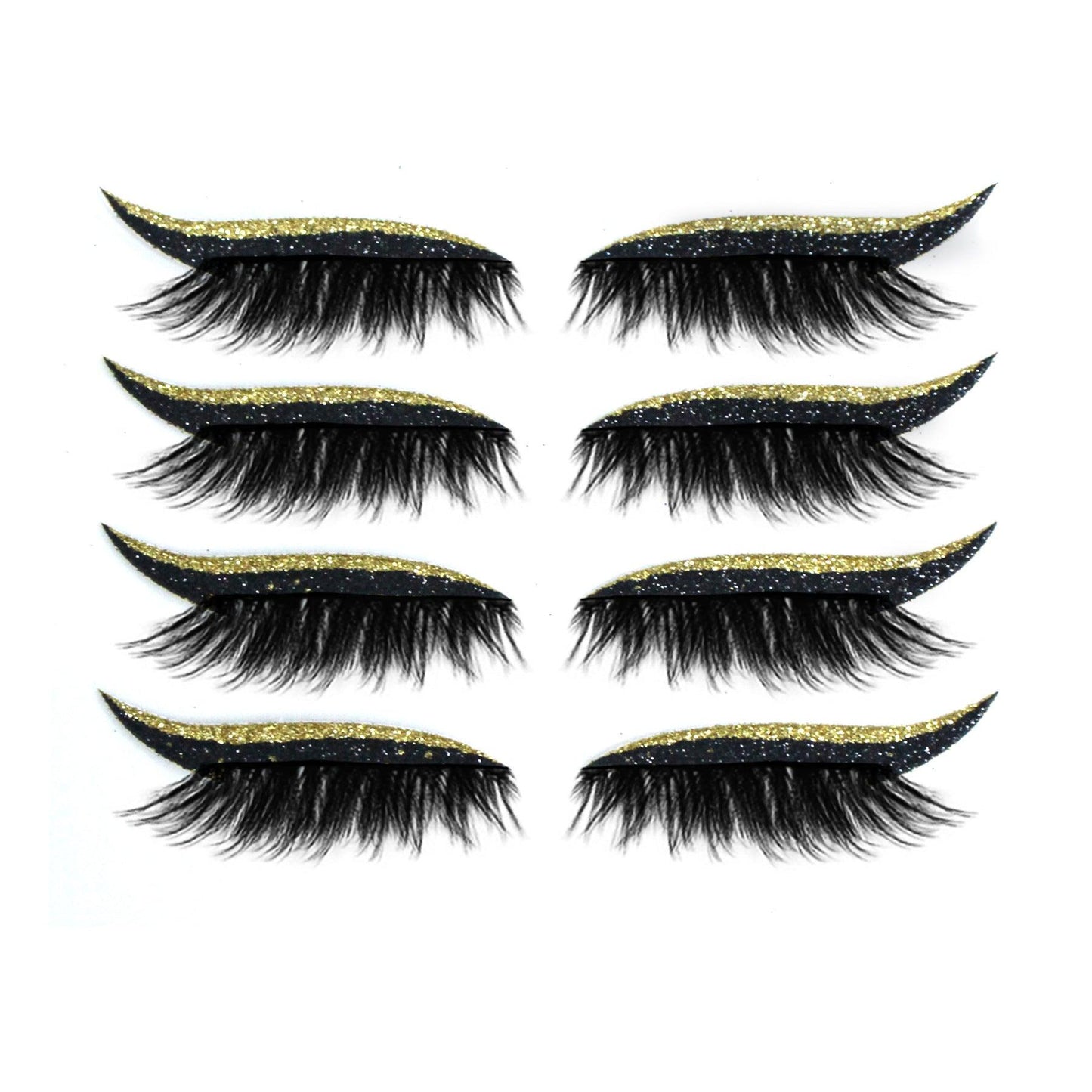 Lighteme Eyeliner and Eyelash Stickers | 1 + 3 PAIRS FOR FREE