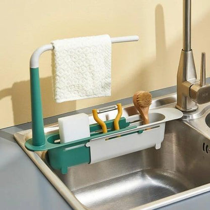 Lighteme Telescopic Sink Storage Rack