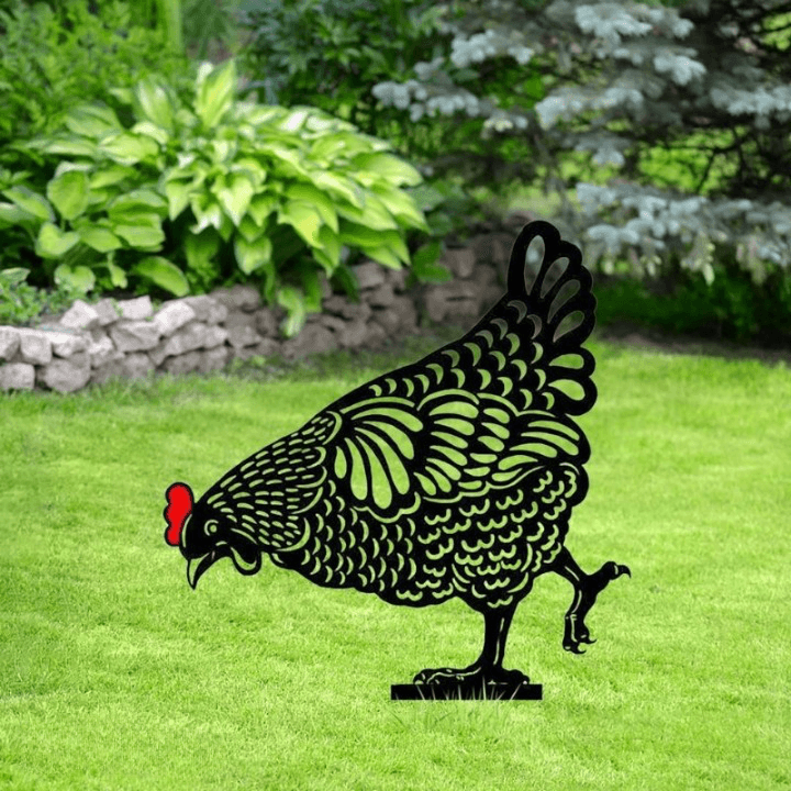 Lighteme Chicken Garden Decoration - Set of 5