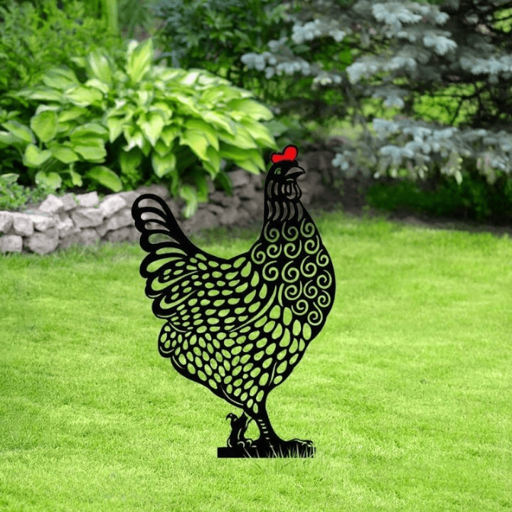 Lighteme Chicken Garden Decoration - Set of 5