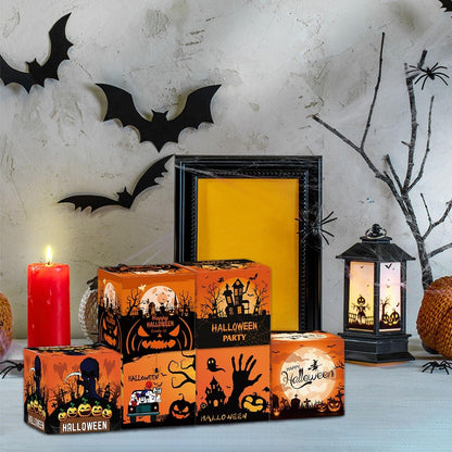 Lighteme 12pcs Halloween Gift Bags for Candy & Treat Packaging