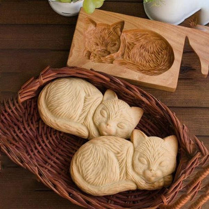 Lighteme Wood patterned cookie cutter