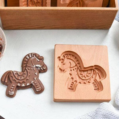 Lighteme Wood patterned cookie cutter