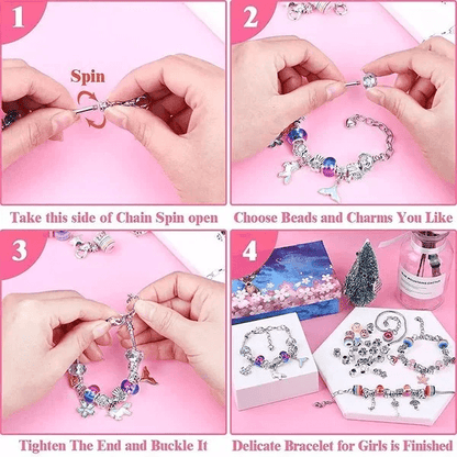 Lighteme DIY crystal bracelet set