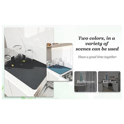 Lighteme New Kitchen Super Absorbent Draining Mat