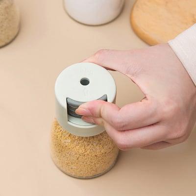 Lighteme Adjustable Push-Type Salt and Pepper Dispensers | BUY 1 GET 1 FREE (2PCS)