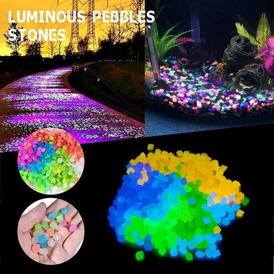 Lighteme Luminescent Garden Pebbles | Pack Of 100