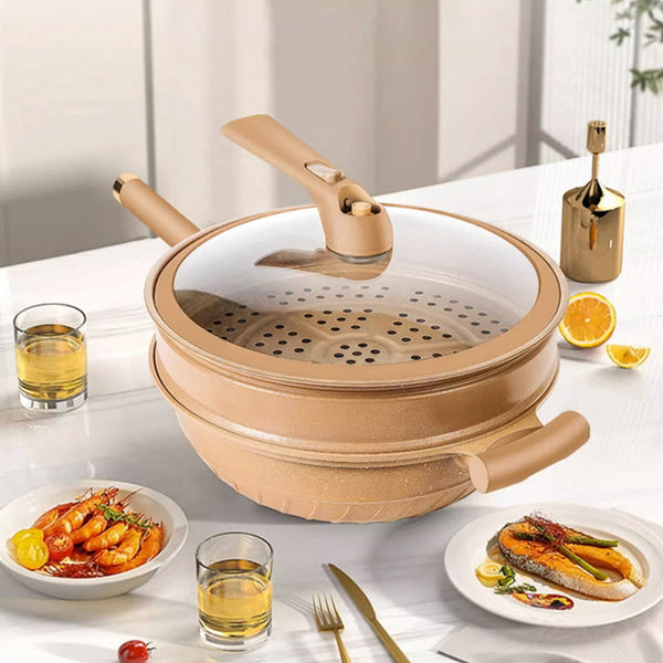 Lighteme Multifunctional Non-Stick Wok