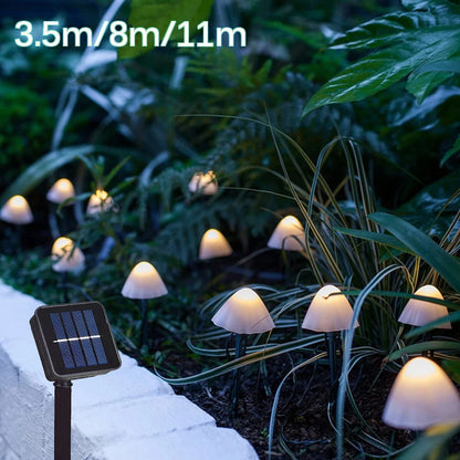 Lighteme Mini Solar Mushlights Transform your outdoor oasis with glowing mushrooms